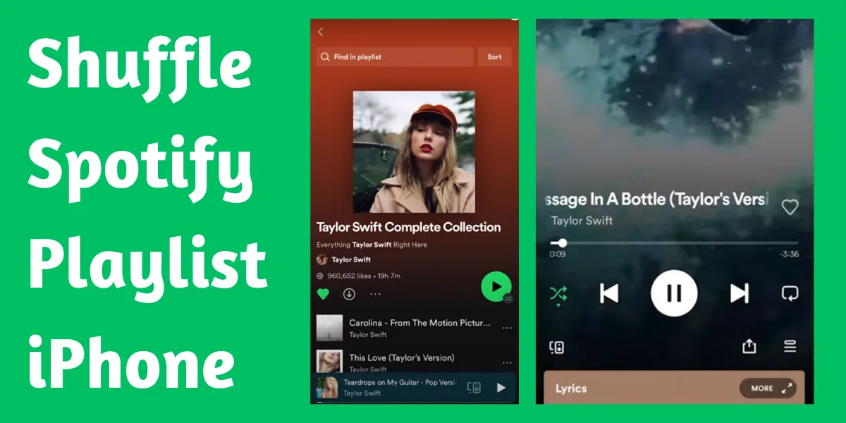 Shuffle Spotify Playlist On iPhone