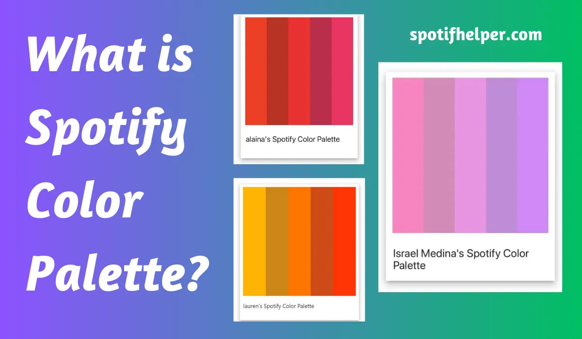 Read more about the article What is Spotify Color Palette 2024?